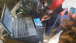 DJ DENII DENITO MIXING USING PHONE