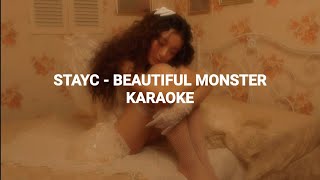 Stayc (스테이씨) - 'Beautiful Monster' Karaoke With Easy Lyrics