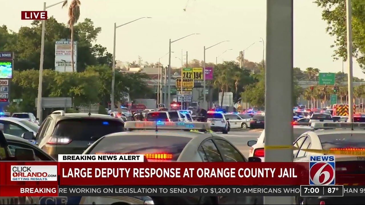 Large Deputy Response at Orange County Jail YouTube