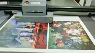 KGT-LE-2030 UV printing on wallpaper decorative products