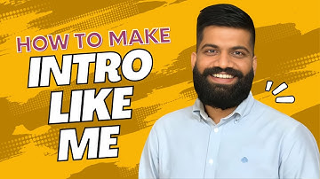 How to Create Channel Intro like Technical Guruji in Hindi @TechnicalGuruji