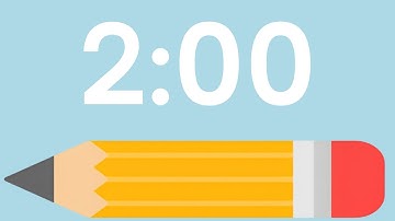 2-Minute Back to School Timer ⏰ | Classroom & Study Sessions