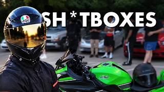 We Rode to a West End Car Meet...