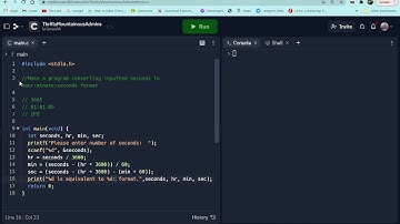 Seconds to HH:MM:SS format using C language