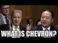 Judicial Nominee on Chevron Doctrine — Judge Struggles to Answer
