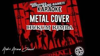 Hukum Rimba - Marjinal - Sanca Record Cover (Metal Cover)
