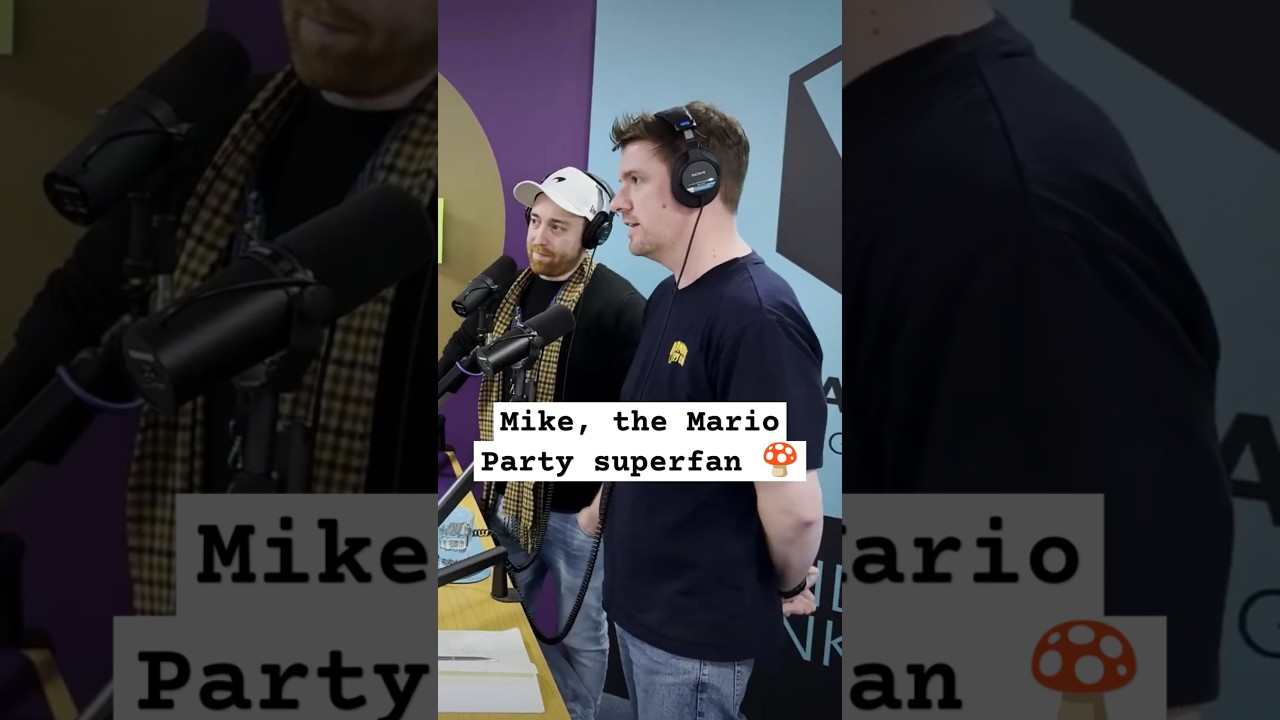 Mike just really loves Mario Party #gamedev #podcast #mario #marioparty #shorts