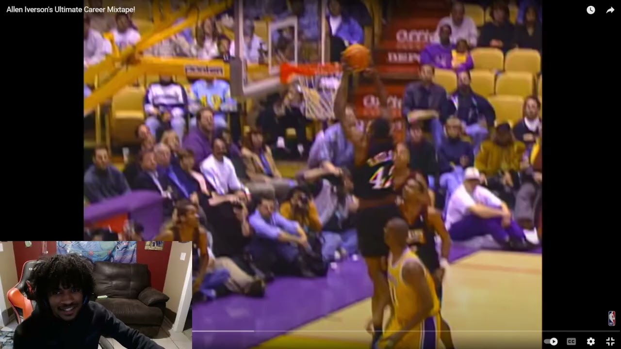 THE ANKLE BREAKING ASSASSIN Reacting to Allen Iverson's Ultimate Career Mixtape!