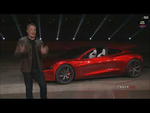 "Ra mắt Tesla Roadster thế hệ thứ 2"