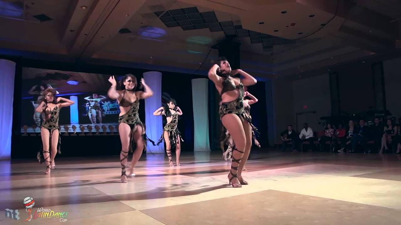 Coabey Ladies - ladies team finals 1st place - World Latin Dance Cup 2011