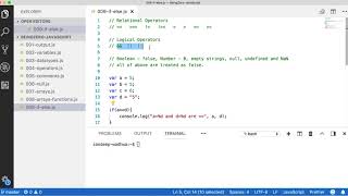 Conditional Statements - if else  [JavaScript - From Scratch]