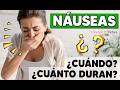 ¿CUÁNDO aparecen las NÁUSEAS en el EMBARAZO? 🤰🏻🤢 ¿Cuánto TIEMPO DURAN las NÁUSEAS?