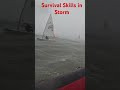 Will young sailors survive storm? #indiansailors #yai #noai #sailing #sailors #storm #ilcasailing