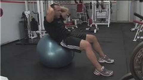 Exercise Techniques : How to Do Sit-Ups on the Exercise Ball