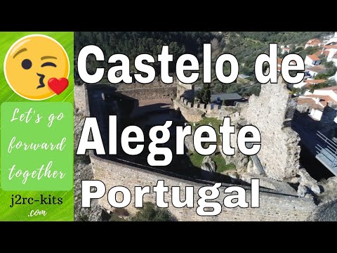 Castelo de Alegrete, Portalegre, Portugal Virtual Tour Vlog Ep19 - Parrot Anafi
