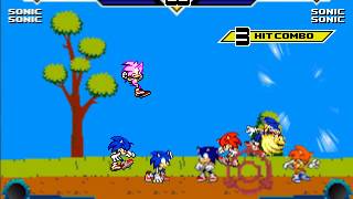 MUGEN - 4 On 4 Sonic Battle