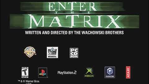 Enter The Matrix (PS2/Xbox/GC/PC) (2003) Video Game US Ad/Commercial (30