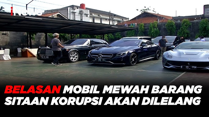 Belasan Mobil Mewah Barang Sitaan Korupsi Asabri Akan Dilelang - iNews Sore 12/06