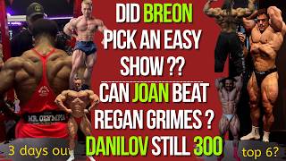 Joan Pradells looking to beat Regan & Damian +Danilov is freak af +Can Breon beat Guangyi Dou +Tonio