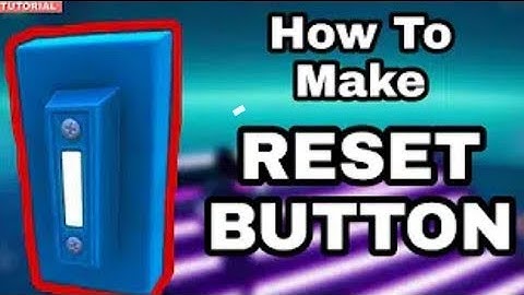 How To Make a 1v1 Build Reset Button (Fortnite/Creative Chapter 2