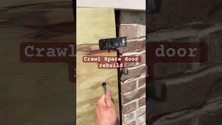 Crawlspace Door Rebuild: Keeping Wildlife Out for Good