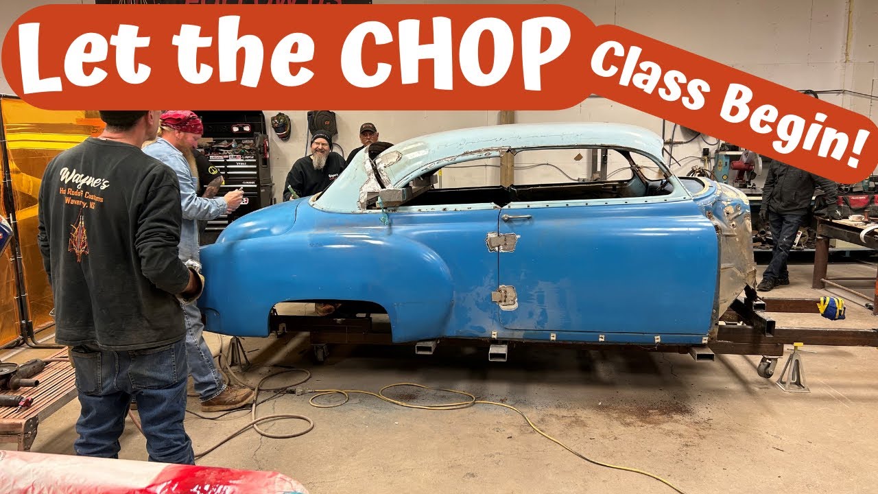 Unleash the Power Kentz Kustoms and Wayne's Hotrods Showcase Stunning Chop Shop Transformations