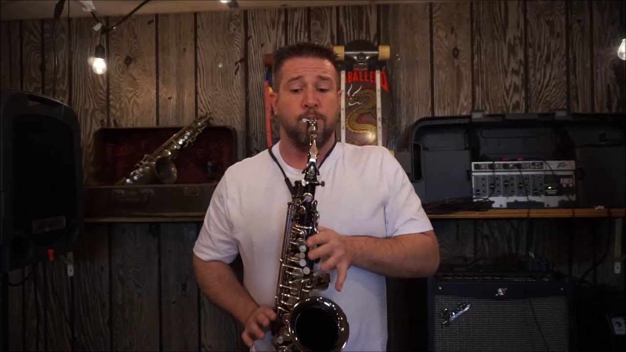 High and Dry by Radiohead Jazz Sax Cover wih Improvised Solo Danny