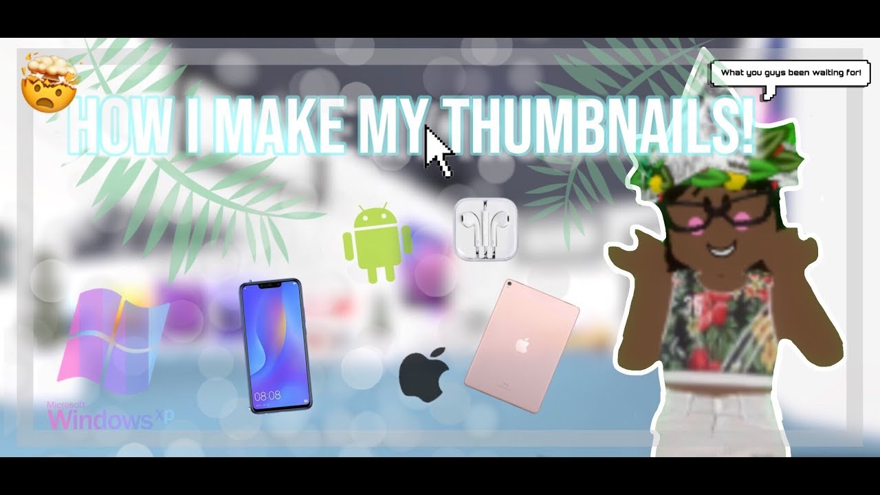 How I Make My Roblox Thumbnails Step By Step Tutorial On Mobile Works - paint.net roblox thumbnail
