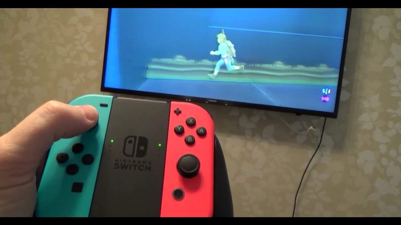 Побитый экран у Nintendo Switch. TV cannot Switch on.