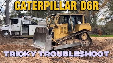Cat D6R electrical troubleshoot and repair. 