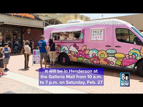 Hello Kitty Cafe Truck making 2 stops in Las Vegas Valley