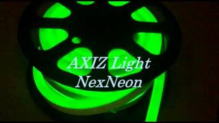 ネクスネオンPro(Type１)【最高級仕様】［LEDフルカラーネオンチューブライト］－次世代ネオンチューブと呼ばれ、数百メートル先視認性！紫外線対策三層構造で屋外仕様／AXIZ Light