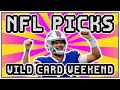 NFL Wildcard Weekend Picks Against The Spread (ottc) - YouTube