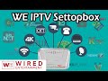 WE IPTV BOX 7-Play Settopbox Promo | Wired Entertainment TV, Internet, Telephone Bills for just ₹499 image