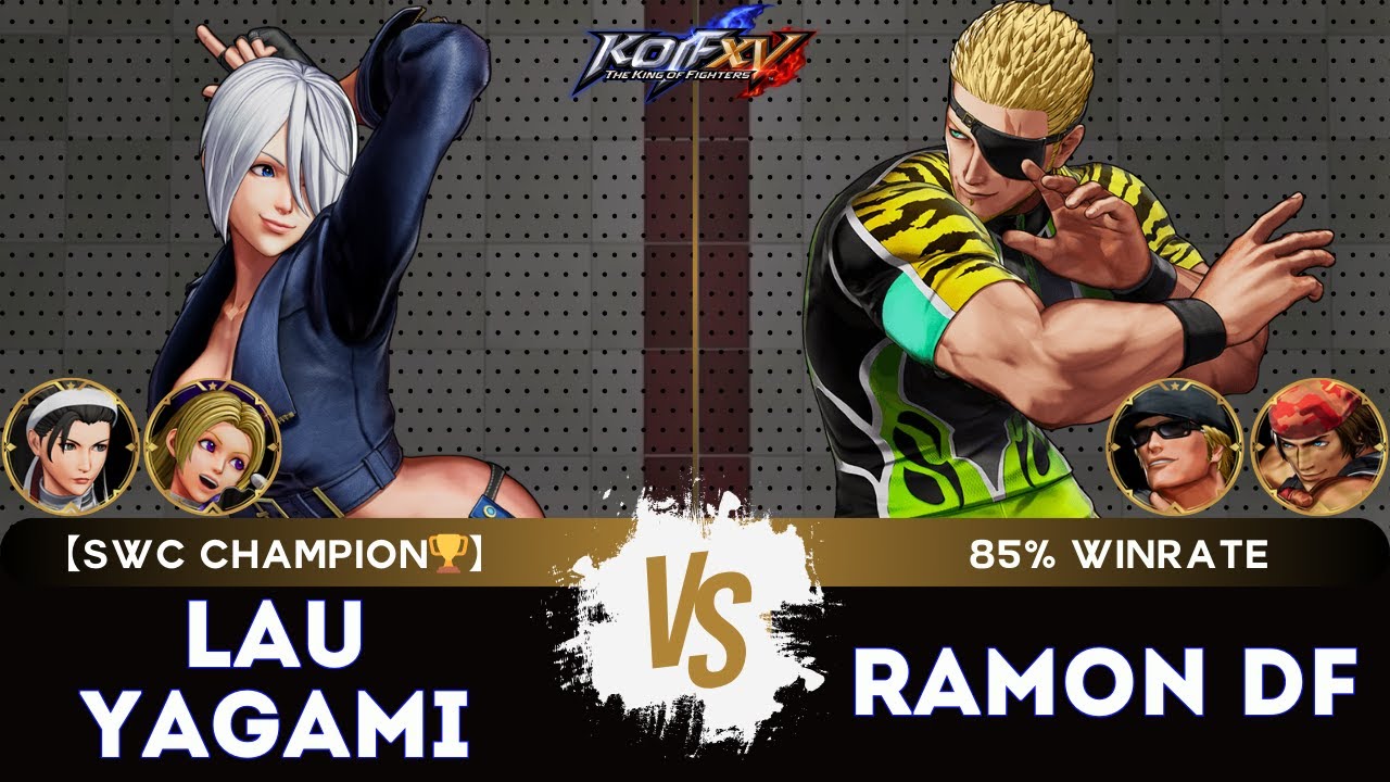KOF XV ▰ LAUYAGAMI (Ángel/Hinako/Chizuru)🆚 RAMON DF (Clark/Ramón/Ralf)🎞️Replay Match