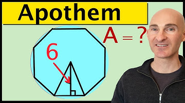 Find Area of Regular Polygon Given Apothem