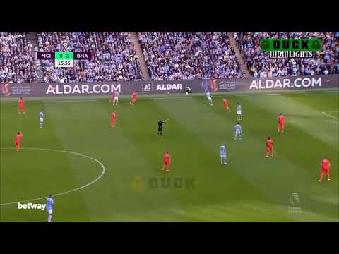 Manchester City vs Brighton highlights