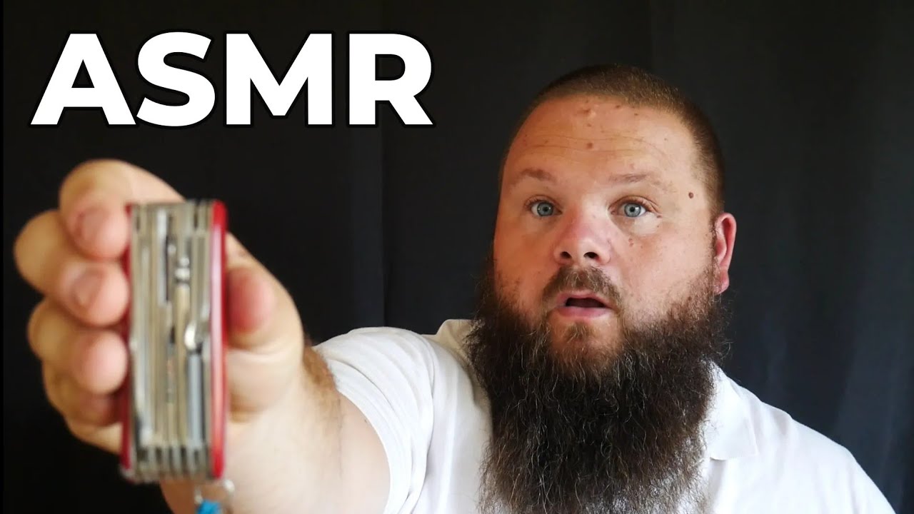 ASMR on m'a OFFERT ce COUTEAU #asmr #asmrfr #français