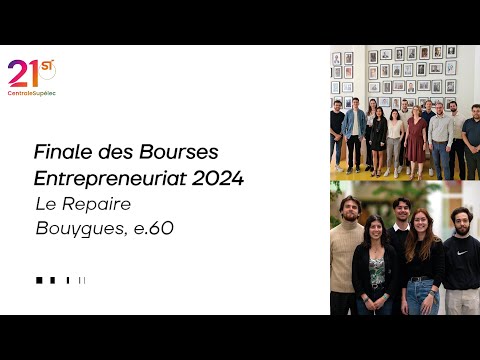 Finale des Bourses Entrepreneuriat 2024 - Le Repaire, Bouygues