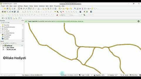 VARIABLE DISTANCE BUFFER #qgis