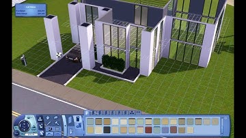 Sims 3 Creating a Modern Home [HD]