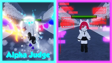 Alpha Judge Sans/Player Skin [Showcase]【Undertale Crazy Multiverse Timeline】