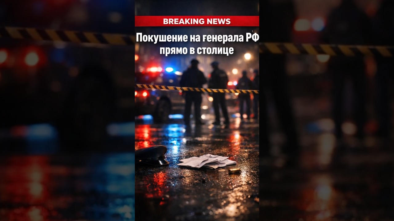 Покушение на генерала РФ прямо в столице❗️
