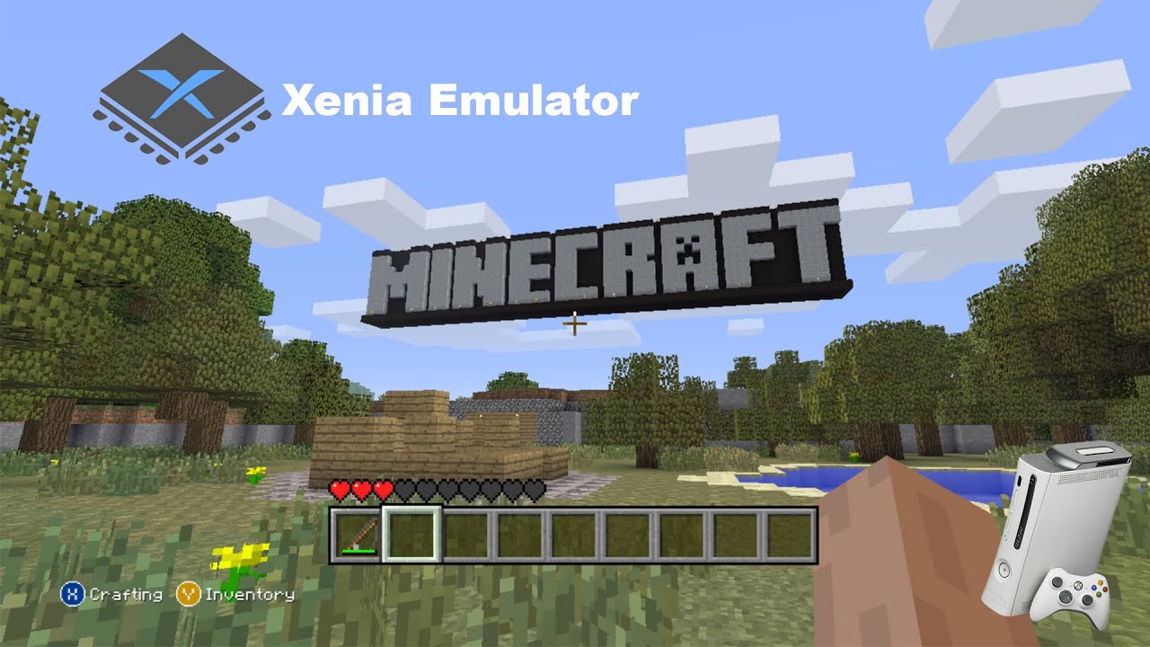 I recently figured out how to play Minecraft: Xbox 360 Edition on