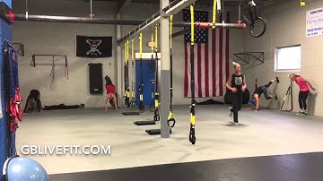 Push up wall BURPEE ladder
