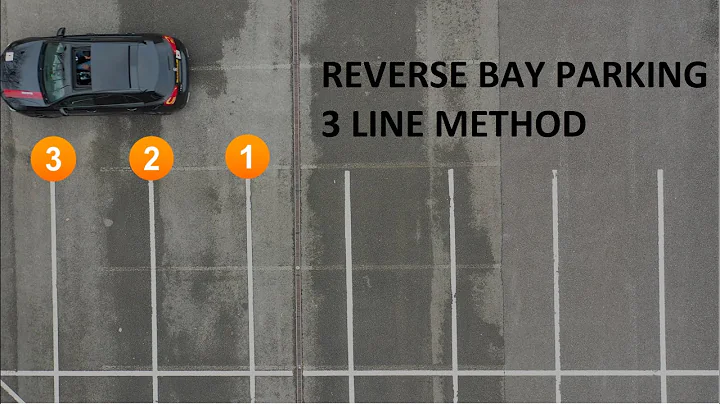 Reverse Bay Parking Manoeuvre. Practical Driving Test UK.