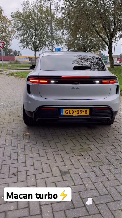 Porsche Macan Turbo EV Shockwave! Ultimate Electric Power Unleashed🔥 #porsche #macan