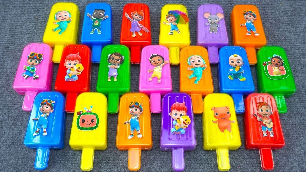 Cocomelon Slime ASMR! with JJ, TomTom, Cody & Friends More Fun 💫💖 Rainbow EGG Clay Satisfying ASMR