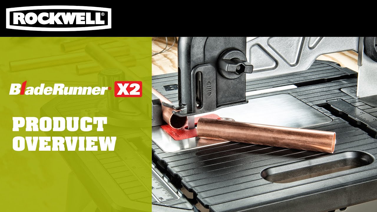 AIH | ROCKWELL® RK7323 BladeRunner® X2 Portable Table Top Saw Kit