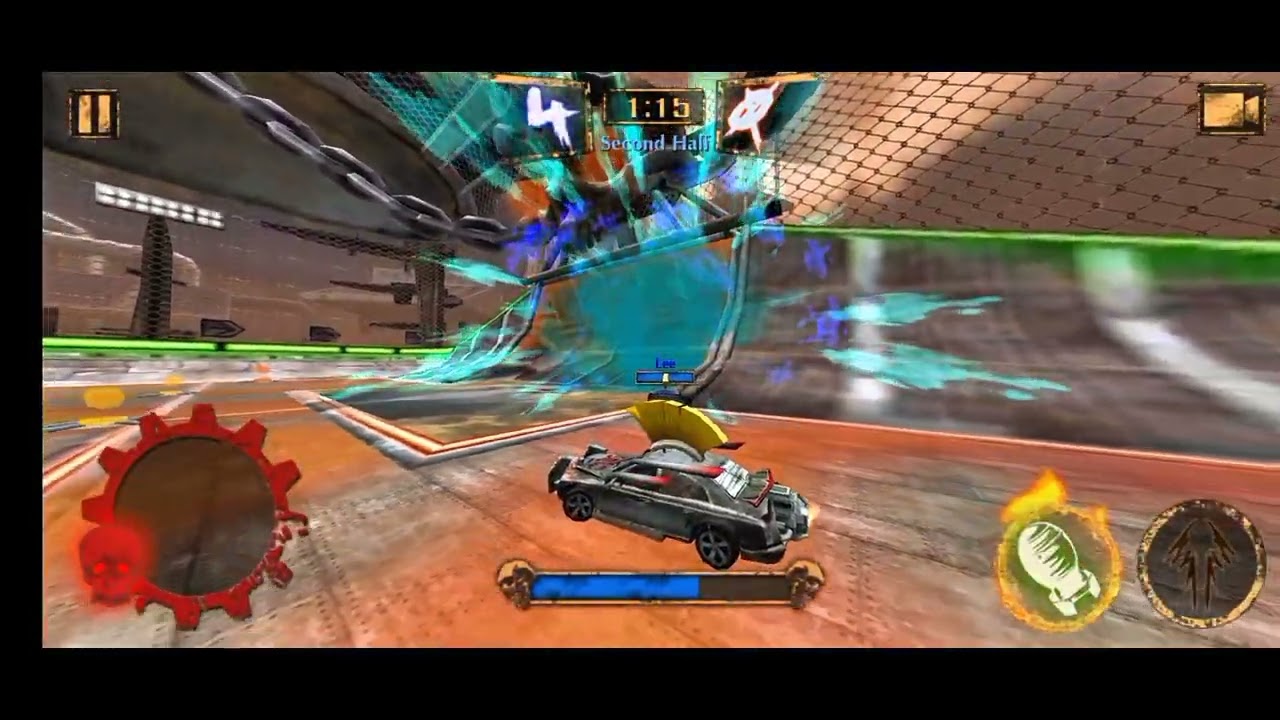 BlueFox plays Rocket Car Ball for the first time(not bad)